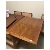 HICKORY FURNITURE CHERRY DINING TABLE - 1 LEAF