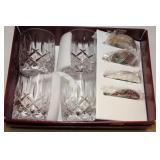 SET OF (8) GORHAM CRYSTAL TUMBLERS SET OF (8) GORHAM CRYSTAL TUMBLERS