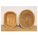 (2) POTTERY MOLDS (2) POTTERY MOLDS
