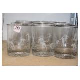 (12) 1988 CALGARY WINTER OLYMPICS TUMBLERS (12) 1988 CALGARY WINTER OLYMPICS TUMBLERS