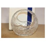 ITALIAN 24% LEAD CRYSTAL BASKET ITALIAN 24% LEAD CRYSTAL BASKET