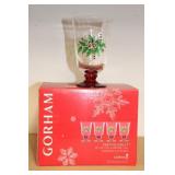 GORHAM CRYSTAL SET OF (4) 15 OZ TUMBERS GORHAM CRYSTAL SET OF (4) 15 OZ TUMBERS