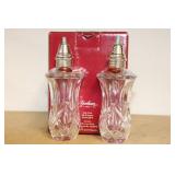 GORHAM CRYSTAL SALT & PEPPER SET GORHAM CRYSTAL SALT & PEPPER SET