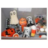 TOTE HALLOWEEN CANDLES AND D�COR TOTE HALLOWEEN CANDLES AND D�COR