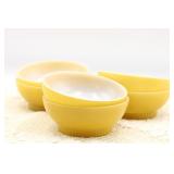 (6) FIRE KING 5" BOWLS (6) FIRE KING 5" BOWLS