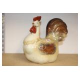 LARGE CERAMIC ROOSTER LARGE CERAMIC ROOSTER
