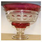 "KINGS CROWN" PUNCH BOWL & UNDER PLATE "KINGS CROWN" PUNCH BOWL & UNDER PLATE