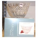 MARQUIS CRYSTAL BOWL BY WATERFORD MARQUIS CRYSTAL BOWL BY WATERFORD