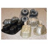 (6) ALUMINUM NORTIC WARE MOLDS (6) ALUMINUM NORTIC WARE MOLDS