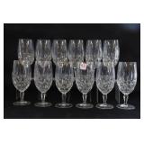 SET OF (12) GORHAM CRYSTAL ICE TEA GOBLETS SET OF (12) GORHAM CRYSTAL ICE TEA GOBLETS