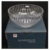 MARQUIS CRYSTAL BOWL BY WATERFORD MARQUIS CRYSTAL BOWL BY WATERFORD
