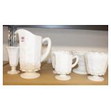 (6) PCS WESTMORELAND "PANELED GRAPE" (6) PCS WESTMORELAND "PANELED GRAPE"