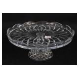 IMPERIAL LEAD CRYSTAL CAKE STAND IMPERIAL LEAD CRYSTAL CAKE STAND