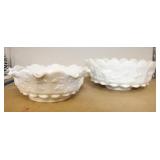 (2) PCS WESTMORELAND "PANELED GRAPE" (2) PCS WESTMORELAND "PANELED GRAPE"