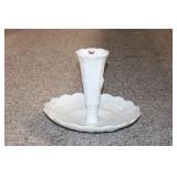 WESTMORELAND "PANELED GRAPE" EPERGNE WESTMORELAND "PANELED GRAPE" EPERGNE