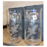 PAIR MARQUIS CRYSTAL BY WATERFORD VASES PAIR MARQUIS CRYSTAL BY WATERFORD VASES