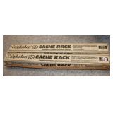 (2) CALPHALON COOKWARE CACHE RACKS (2) CALPHALON COOKWARE CACHE RACKS