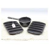 (3) PIECES LODGE CAST IRON (3) PIECES LODGE CAST IRON