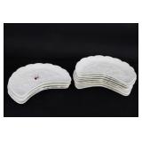 (11) COUNTRYWARE 8 1/4"  CRESCENT SALAD PLATES (11) COUNTRYWARE 8 1/4"  CRESCENT SALAD PLATES