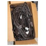 BOX OF HOUSEHOLD EXTENSION CORDS BOX OF HOUSEHOLD EXTENSION CORDS