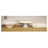 (3) PCS WESTMORELAND "PANELED GRAPE" (3) PCS WESTMORELAND "PANELED GRAPE"