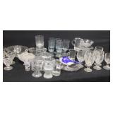 VARIOUS GLASSWARE VARIOUS GLASSWARE