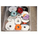 TOTE FULL OF CRAFT RIBBON ROLLS TOTE FULL OF CRAFT RIBBON ROLLS