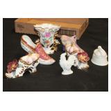 SHOES, FIGURINES & VASE SHOES, FIGURINES & VASE