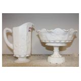 (2) PCS WESTMORELAND "PANELED GRAPE" (2) PCS WESTMORELAND "PANELED GRAPE"