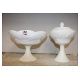 (2) PCS INDIANA GLASS "HARVEST GRAPE" (2) PCS INDIANA GLASS "HARVEST GRAPE"