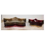 (12) STAR GLASS DISHES (12) STAR GLASS DISHES