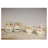 (4) PCS JEWEL TEA (4) PCS JEWEL TEA
