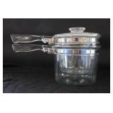 PYREX FLAMEWARE 1 1/2" QUART DOUBLE BOILER PYREX FLAMEWARE 1 1/2" QUART DOUBLE BOILER