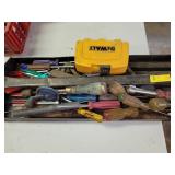 ASSORTED TOOLS: NUT DRIVERS, AWLS, DRILL BITS, ETC