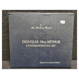 DOUGLAS MacARTHUR COMMEMORATIVE SET - DANBURY MINT