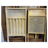 2 ANTIQUE WASH BOARDS