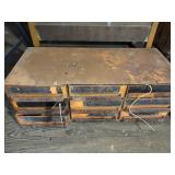 METAL PARTS BOX WITH DRAWERS