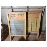 2 WASH BOARDS