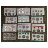 (6) UNC COIN SETS: 1972-1975, 1977, 1978