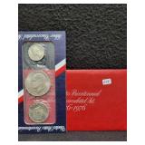 BICENTENNIAL UNC SILVER COIN SET