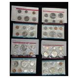 (4) UNC COIN SETS: 1972-1975