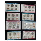 (4) 1972 UNC COIN SETS