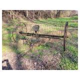 ANTIQUE HORSE DRAWN RAKE
