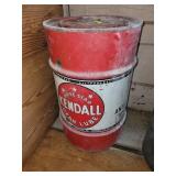KENDALL FREE STAR GEAR LUBE 5 GALLON BARREL -