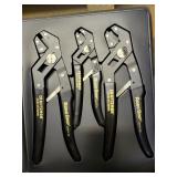 CRAFTSMAN 3 PC SET OF ROBO-GRIP PLIERS