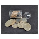 ROLL OF (20) EISENHOWER CLAD DOLLARS