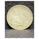 1923 PEACE SILVER DOLLAR