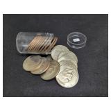 ROLL OF (20) EISENHOWER CLAD DOLLARS