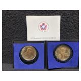 2 GEORGE WASHINGTON 1972 BICENTENNIAL