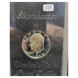 1973-S PROOF EISENHOWER DOLLAR - NO BOX